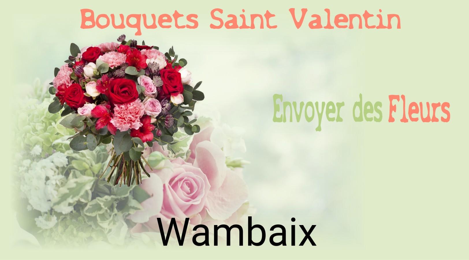Roses de Saint-Valentin livrées à Wambaix